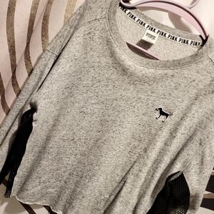 *BUNDLE*2 VS PINK Cropped Crewneck